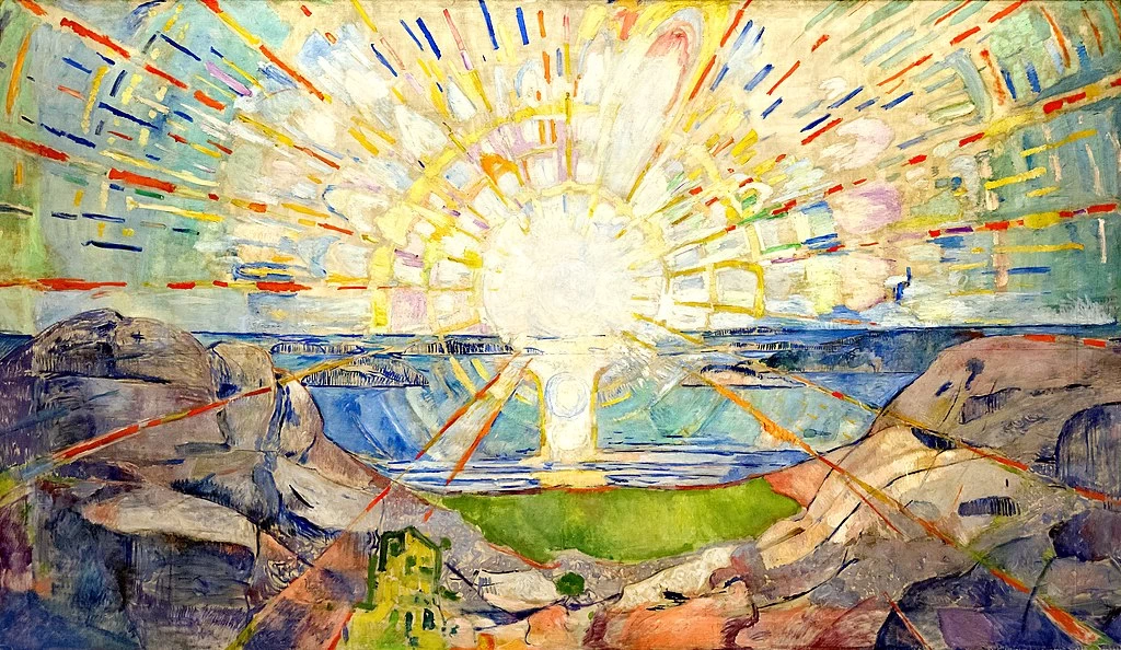 Il sole - Aulaen of the University of Oslo, 1911